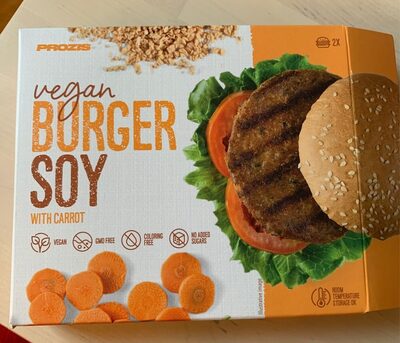 Vegan burger soy