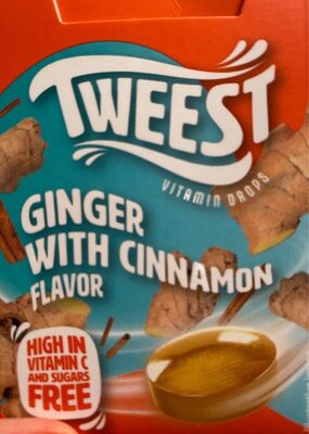 Tweest ginger with cinnamon front packaging