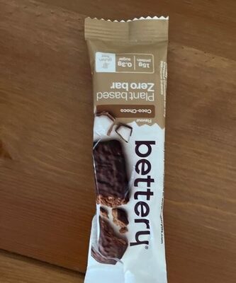 Bettery Plant Based Zero Bar