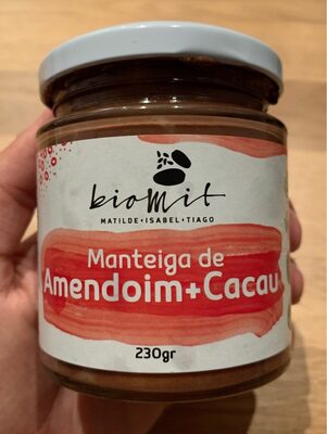 manteiga de amendoim + cacau