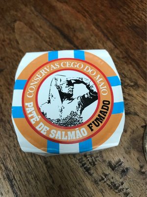 Patê de salmão front packaging