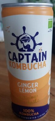 Captain kombucha ginger lemon