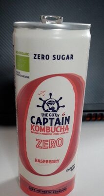 Captain kombucha zero raspberry