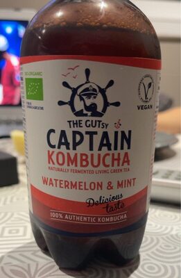 Kombucha front packaging
