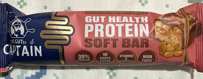 Gut Health Protein Peanut & Crispies Choco front packaging