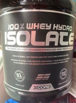 100% Whey Hydro Isolate, Banane