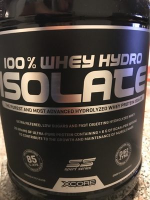 Whey Isolate Chocolate front packaging