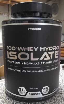100% whey hydro isolate - Vanilla