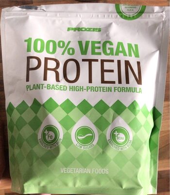 100% Vegan Protein front packaging