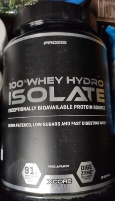 100% Whey Hydro Isolate SS 900 g

Vanille