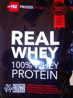 Real Whey banana flavour
