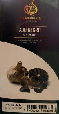 Ajo negro sabor suave