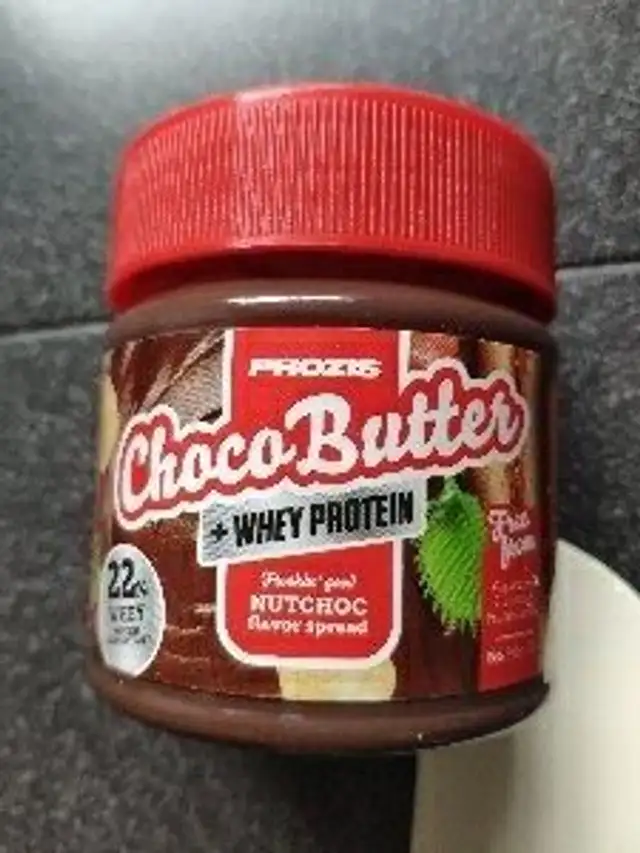 Choco Butter NutChoc flavored spread ingredients label