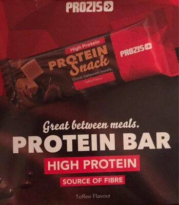 Barres proteinées front packaging
