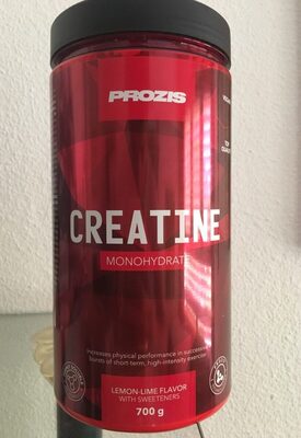 Creatine monohydrathe lemon-lime flavor