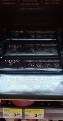 Barra Alfarroba Flor Sal Amnd Carob World