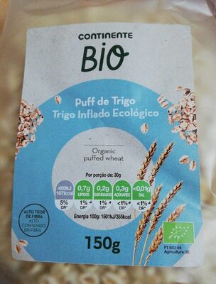 Puff de Trigo front packaging
