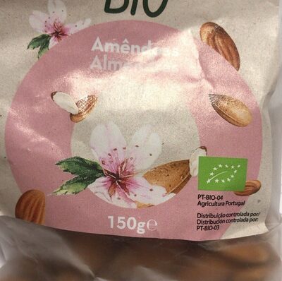 Amêndoas front packaging