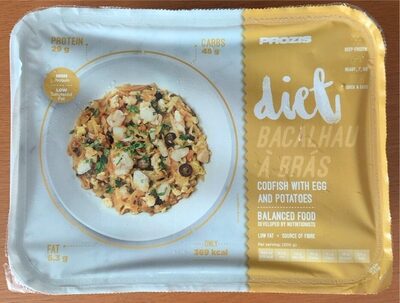 diet Codfish with Egg and Potatoes