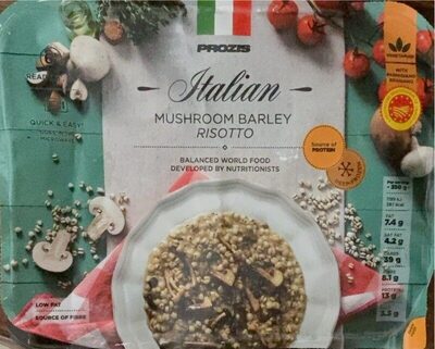 Italian Mushroom Barley Risotto