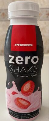 Zero Shake Strawberry Flavor front packaging