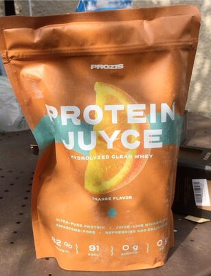 Clear Whey Isolate Orange front packaging