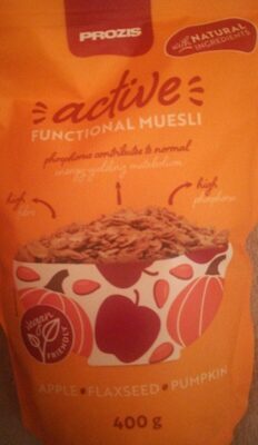 Active Functional Muesli front packaging