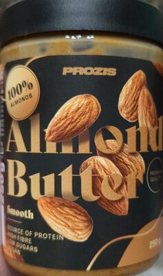 Almond butter front packaging