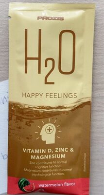 H20 Happy Feelings front packaging