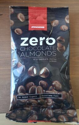 Zero chocolate almonds