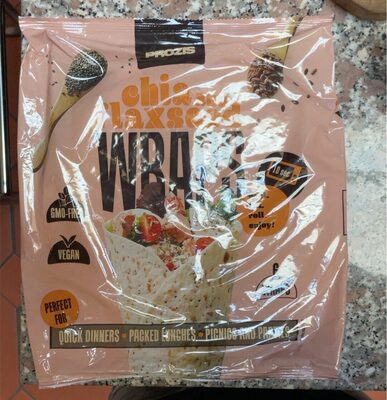 Chia and flaxseed Wraps