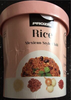 Rice mexican style chili