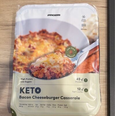 Keto Beef Bacon Casserole