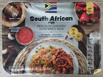 South African style Peri-Peri Chicken with Spicy Rice