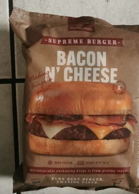 Supreme Burger Bacon 'n Cheese