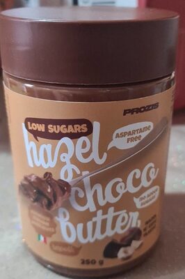 Hazel choco butter front packaging