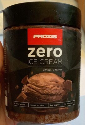 Helado de chocolate Zero front packaging