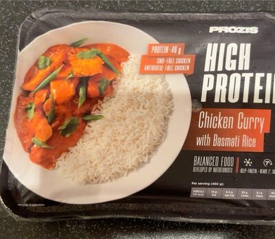 Chicken Curry With Basmati Rice