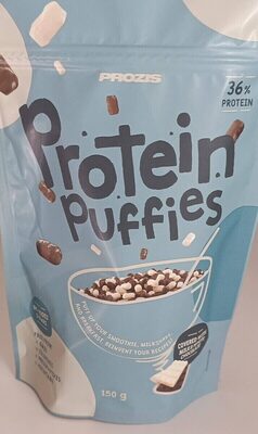 Protein Puffies front packaging