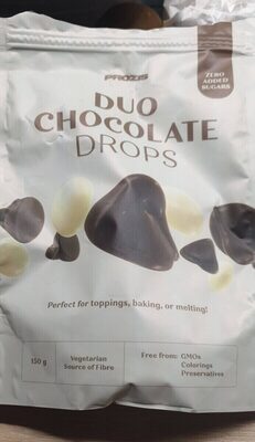 Duo chocolate drops