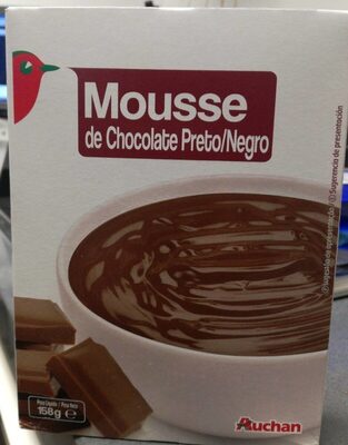Mousse de chocolate negro