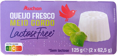 Queijo Fresco Meio Gordo Lactose Free*