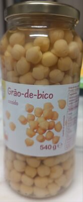Grão-de-bico cozido