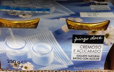 Iogurte Natural Batido com Açúcar