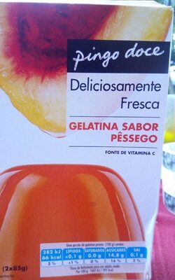 Gelatina Sabor Pêssego