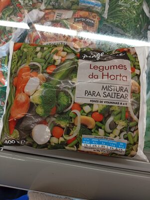 Legumes Da Horta front packaging