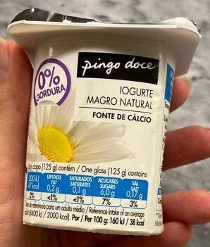 Iogurte Magro Natural