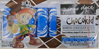 Chocokid Barritas Chocolate de Leite