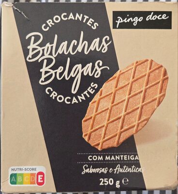 Belgas Bolachas de Manteiga* front packaging