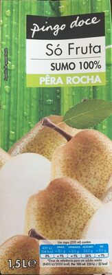 Só Fruta Sumo 100% Pêra Rocha